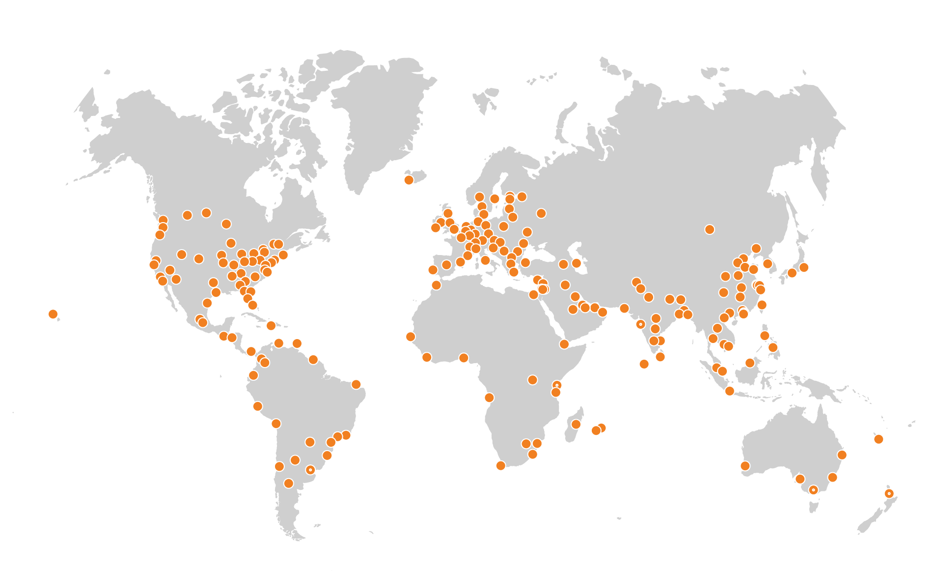 Cloudflare's global network with 10+ UK edge locations